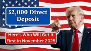 IRS Confirms $2,000 Direct Deposit for November 2025: Eligibility, Payment Dates & Easy Claim Guide
