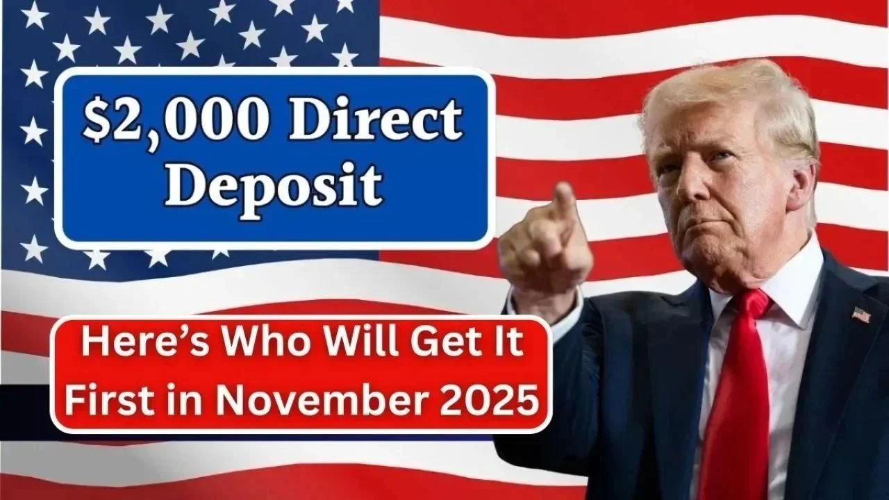 IRS Confirms $2,000 Direct Deposit for November 2025: Eligibility, Payment Dates & Easy Claim Guide